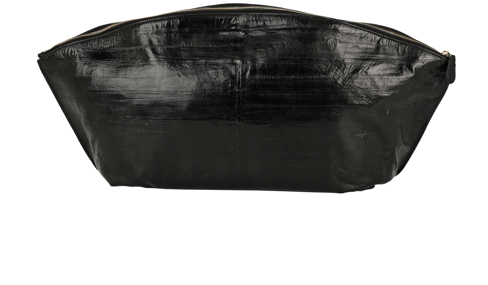 XL Dante Clutch, &pound;795, Handbags, Black, Leather, Back view